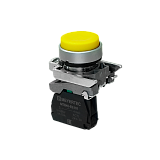 MTB4-BL51 Кнопка выступающая желтая,  1NO, IP65, металл