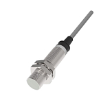 FN12DNO Магнитный датчик цилиндрический M12x40 мм, эффект Холла, заподлицо, нержавеющая сталь, расст. сраб. до 12 мм, питание 10-30VDC, выход NPN НО, макс. ток. 200мА, макс. 200 Гц, IP67, кабель 2 м