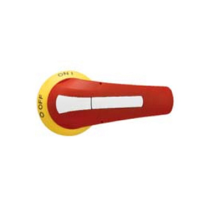 GEX66N Рукоятка прямой установки запираемая, красная/желтая