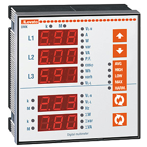 DMK 32 D048 МОДУЛЬНЫЙ ЦИФРОВОЙ ПРИБОР 251 ИЗМЕРЕНИЕ, С ПОРТОМ RS485, 24-48VDC