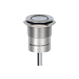 MT-TS2201ZRG Кнопка сенсорная с подсветкой (красная/зеленая), Ø22 мм, NC, с фиксацией, PNP, 24В DC, IP68 