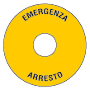 8 LM2T AU112 Пластиковый диск для грибовидных кнопок