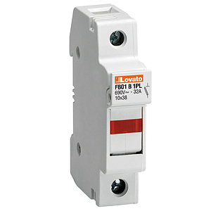 FB01B1PL Держатель предохранителя 1P 10X38 NO UR C/W IND.