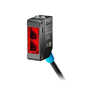 PS-RS1-PS12 Фотодатчик с узким лучом, S=100 мм, регулир. чувств., L/D, PNP, 2 м