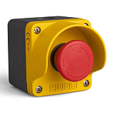 M1C200E40 Кнопочный пост управления в металлическом корпусе с аварийной кнопкой Грибок Ø40 мм. с фиксацией (1НЗ) IP65 preview