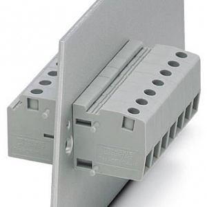 HDFK 10-HV/Z Проходная клемма, Тип подключения: Винтовые зажимы, Ток нагрузки: 63 А, Сечение: 0,5 мм? - 16 мм?, AWG 20 - 6, Направление подключения проводника к направлению вставления: 0 °, Ширина: 10,1 мм, Цвет: cерый