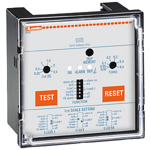 R3D48 Реле утечки на землю, два порога срабатывания, 24/48