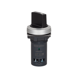 MTB8-ED53 Переключатель на 3 положения, с возвратом, короткая ручка, 2NO, IP65, пластик