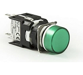 D090YXY Сигнальная арматура 16 мм, круглая 12-24 AC/DC зелёная preview