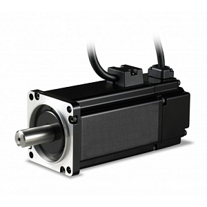 ECMA-CA0604SS Двигатель 0.4кВт, 220В, 3000об/мин, с абсолютным энкодером, с тормозом и сальником