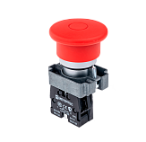 MTB2-BTZ124 Кнопка грибовидная тяни-толкай, 1NC, красный, O40 мм, мет. preview