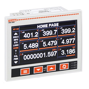 DMG8000 Мультиметр с цветным жк-дисплеем, расширяемый (3 слота), встроен. Ethernet порт., встр. память, совмест. с сист. EASY BRANCH, мультиязычный, панель 118X96 мм, монтажное отверстие 92х92мм, питание 100-240VAC