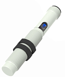 CR12XSCN08DPOY-E2 Емкостной датчик цилиндрический, M12x79 мм, пластиковый, незаподлицо, выход PNP НО, регул. чувствит., увелич. расст. сраб. Sn=8мм, питание 10…30VDC, 20 Гц, IP68, разъём М12 4-pin