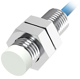 LR08AN02FLCN Индуктивный датчик, M8x22 мм, раст. сраб. 2 мм, цилиндрический, заподлицо, питание 8.2DC, выход NAMUR, НЗ, медно-никелевый сплав, IP67, макс. частота 2500 Гц, кабель 2 м