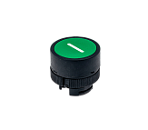 MTB2-EA331 Головка кнопки плоская с маркировкой, зеленый, знак "I", пласт. preview