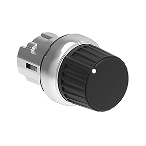 LPSS432 Металлический переключатель с круглой ручкой, 3 положения 1>0-2, фиксация в центральном положении и справа, (без крепежного основания LPXAU 120M)