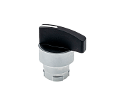 MTB2-BJ3 Головка переключателя длинная ручка, черный, 3 полож. фикс., мет.