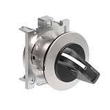 LPFSL1328 Металлический переключатель с короткой ручкой, d=30 мм, 3 положения 1>0-2, фиксация в центральном положении и справа, (без крепежного основания LPXAU 120M), цвет белый preview