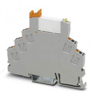 RIF-0-RPT-24DC/21 Предустановленный релейный модуль с разъемами Push-in, состоящий из: установочного блока (основания) с выталкивателем и реле с силовыми контактами. Исполнение контакта: 1 переключающий контакт. Входное напряжение: 24 В пост. тока
