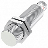 LR18XBF05DPCW1-E2 Индуктивный датчик, низкотемпературный -40...+70 С, M18x63мм, медно-никелевый сплав, выход PNP НЗ, расст. сраб. Sn=5 мм, заподлицо, питание 10…30 VDC, IP67, 1000 Гц, разъем M12 4pin preview