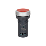 MTB8-EA45 Кнопка плоская красная, 1NO+1NС, IP65, пластик