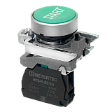 MTB4-BA31601 Кнопка плоская зеленая, маркировка "START", 1NO, IP65, металл preview