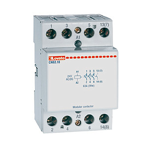 CN6301220 Модульный Контактор 63A AC1 220-230VAC/220VDC