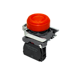 MTB4-BP42 Кнопка красная в кожухе, 1NС, IP66, металл preview