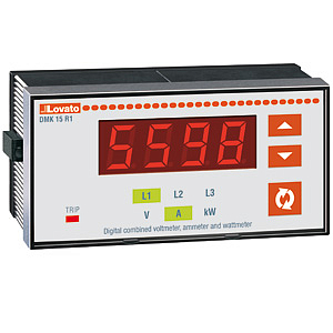 DMK 15 R1  3-х фазный ВОЛЬТМЕТР, АМПЕРМЕТР, ВАТТМЕТР, с релейным выходом.