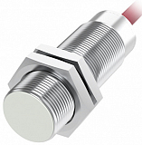 LR18XBF05DPOW Индуктивный датчик, высокотемпературный -25...+120, M18x51 мм, медно-никелевый сплав, выход PNP НО, расст. сраб. Sn=5 мм, заподлицо, питание 10…30 VDC, IP67, 1000 Гц, кабель 2 м preview