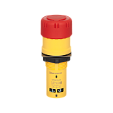 MTB8-ES445 Кнопка грибовидная красная, возврат поворотом c фиксацией, Ø 30 мм, 1NO+1NC, IP65, пластик