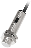 CR12CF02DNO Емкостной датчик цилиндрический, M12x52 мм, медно-никелевый сплав, заподлицо, выход NPN НО, расст. сраб. Sn=2 мм, питание 10…30VDC, 50 Гц, IP67, кабель 2 м