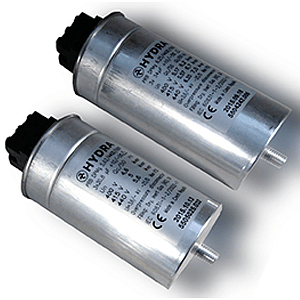 PRB DPM 12,5/400lVD/L1608 Конденсатор косинусный для компенсации реактивной мощности, 3-х фазный, 12,5 кВар, 400В, d=92мм, H=246мм, 1.2 кг, крепление M12