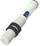 CR12XSCF04DPOY-E2 Емкостной датчик цилиндрический, M12x74 мм, пластиковый, заподлицо, выход PNP НО, регул. чувствит., увелич. расст. сраб. Sn=4мм, питание 10…30VDC, 20 Гц, IP68, разъём М12 4-pin