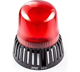 IT120R024Z Сигнальная  колонна маячкового типа  красная 12В-24В постоянного/переменного тока с зуммером