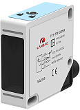PTF-DM5DPR-E2 Фотодатчик, с отражением от рефлектора TD-09 в комплекте, размер 50x50x17мм, инфр. 880 нм, питание 10-30VDC, выход PNP, режим работы: на свет/на затемнение, расст. сраб. Sn=5м, IP64, R-тип, разъём М12 4pin preview