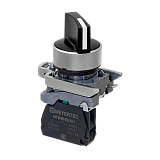 MTB4-BD21 Переключатель на 2 положения с фиксацией, короткая ручка, 1NO, IP65, металл preview