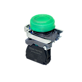 MTB4-BP31 Кнопка зеленая в кожухе, 1NO, IP66, металл preview