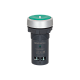 MTB8-EA31521 Кнопка плоская зеленая, маркировка "I", 1NO, IP65, пластик