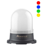 SNT-74-B-RGB Сигнальный Маячок RGB, 70 мм, Свечение  - постоянное, мигающее, стробоскопическое, Цвета: красный, зеленый, желтый, синий, с зуммером: 66...88 дБ (на раст. 1м). 16 мелодий, Питание 12-24VDC, IP65 preview