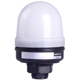 MS56M-02-LC 24VAC/DC Маяк сигнальный, диаметр 56 мм, 1 LED пост./мигающ. свечения, 7 цветов, питание 24VDC