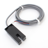 SU-07XP Оптический щелевой датчик, для установки на зубчатые колеса для посчета метража и скорости, щель - 7 мм, Частота макс 5 кГц, Питание 10-30 VDC, Выход PNP, мин диам. объекта 2мм, IP65, Кабель 2 метра, FOTEK preview